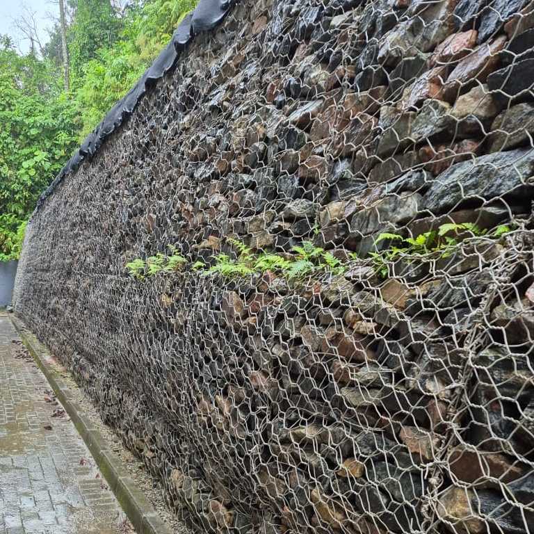 MURO DE ARRIMO GABIÃO – RESISTÊNCIA E DRENAGEM NATURAL